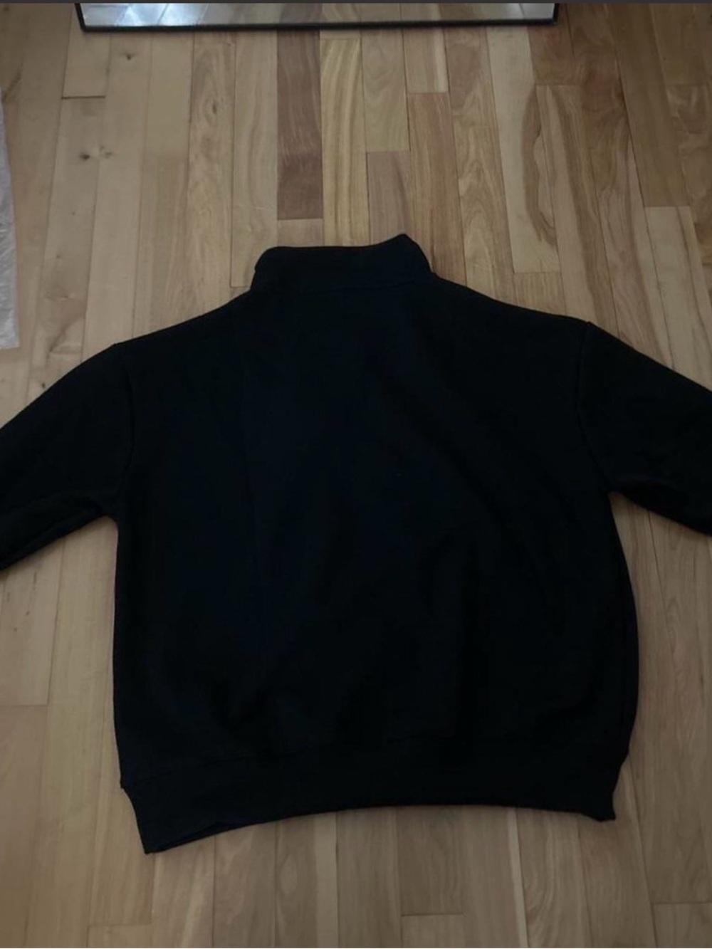 ALO Yoga Men's Black Zip-Up Sweater